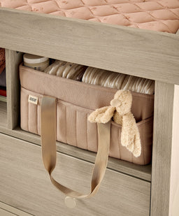 Mamas & Papas Furniture Sets Litton 2 Piece Cotbed Set with Dresser Changer - Washed Oak