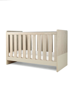 Mamas & Papas Furniture Sets Litton 3 Piece Cotbed Range with Dresser Changer and Wardrobe - Washed Oak