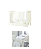 Mamas & Papas Furniture Sets Mia Cot Set with Cot Top Changer - White