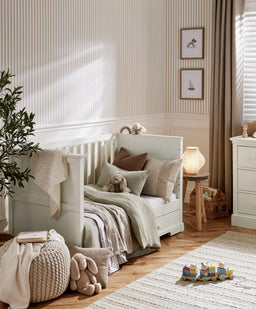 Mamas & Papas Furniture Sets Oxford 2 Piece Cotbed Set with Dresser Changer - White
