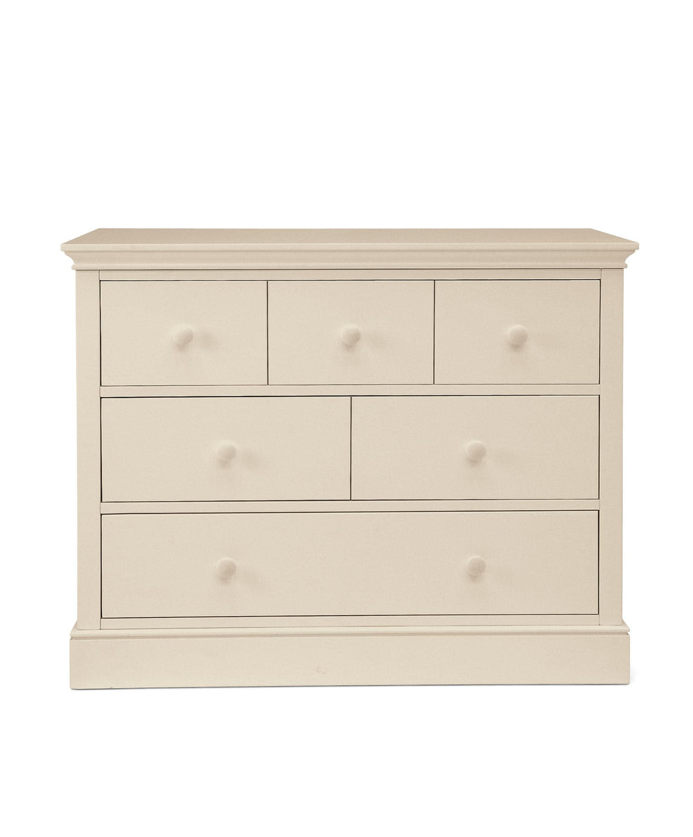 Mamas &amp; Papas Furniture Sets Oxford 3 Piece Cotbed Range with Dresser Changer &amp; Wardrobe - Cashmere