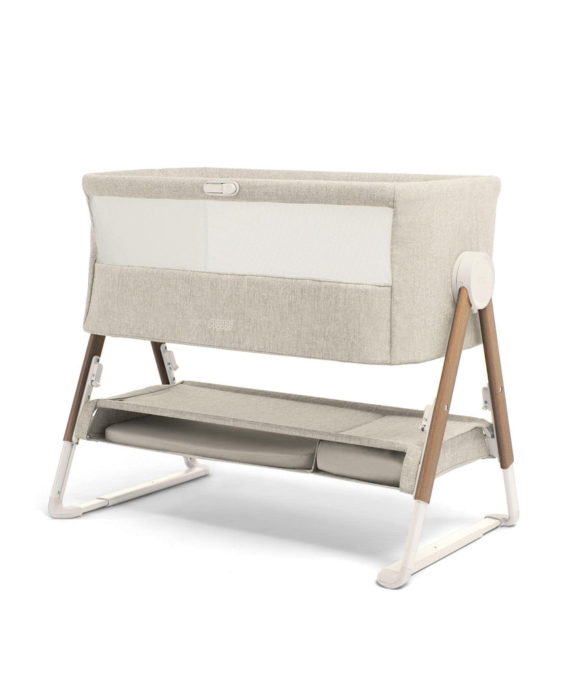 Oxford Nursery Bundle with Lua Bedside Crib (6 Piece) – Off-White ...
