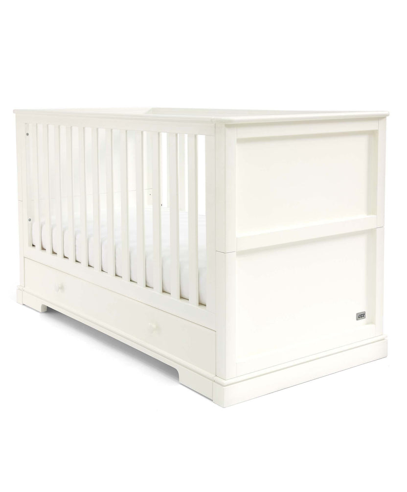 Oxford Nursery Bundle with Lua Bedside Crib (6 Piece) – Off-White ...