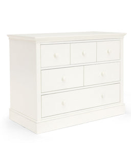 Mamas & Papas Furniture Sets Oxford Nursery Bundle with Lua Bedside Crib (6 Piece) – White