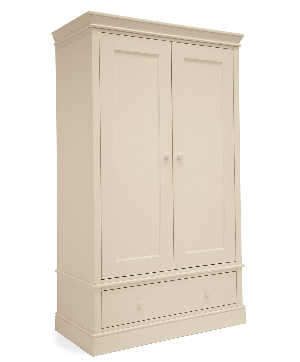 Mamas &amp; Papas Furniture Sets Oxford Nursery Bundle With Lua Bedside Crib - Cashmere/Fawn