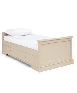 Mamas & Papas Furniture Sets Oxford Nursery Bundle With Lua Bedside Crib - Cashmere/Fawn