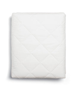 Mamas & Papas Furniture Sets Vyne Mini Cot with Essential Airflow Fibre Mini Cot Mattress & Sheets (4 Piece) - White/Oak
