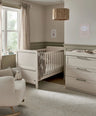 Mamas & Papas Furniture Sets Walton 2 Piece Cotbed Set with Dresser Changer - Cashmere