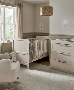 Mamas & Papas Furniture Sets Walton 2 Piece Cotbed Set with Dresser Changer - Cashmere