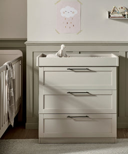 Mamas & Papas Furniture Sets Walton 2 Piece Cotbed Set with Dresser Changer - Cashmere
