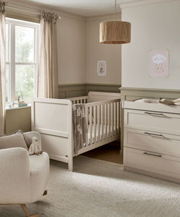 Mamas & Papas Furniture Sets Walton 2 Piece Cotbed Set with Dresser Changer - Cashmere