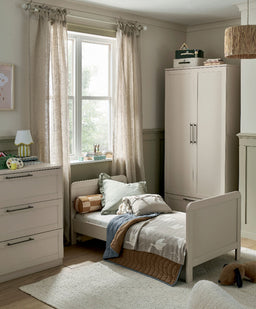 Mamas & Papas Furniture Sets Walton 3 Piece Range with Dresser Changer & Wardrobe - Cashmere