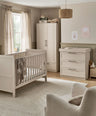 Mamas & Papas Furniture Sets Walton 3 Piece Range with Dresser Changer & Wardrobe - Cashmere