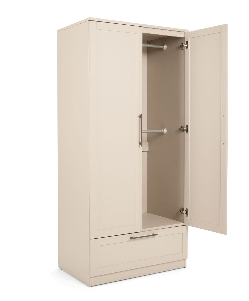 Mamas &amp; Papas Furniture Sets Walton 3 Piece Range with Dresser Changer &amp; Wardrobe - Cashmere
