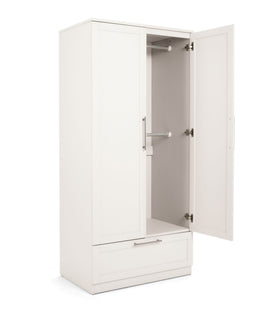 Mamas & Papas Furniture Sets Walton 3 Piece Range with Dresser Changer & Wardrobe - White