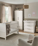 Mamas & Papas Furniture Sets Walton 3 Piece Range with Dresser Changer & Wardrobe - White
