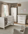 Mamas & Papas Furniture Sets Walton 3 Piece Range with Dresser Changer & Wardrobe - White