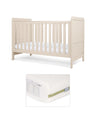Mamas & Papas Furniture Sets Walton Cotbed with Premium Pocket Spring Mattress - Cashmere