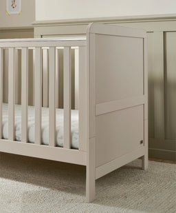 Mamas & Papas Furniture Sets Walton Cotbed with Signature Airflow Pocket Spring Mattress - Cashmere
