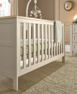 Mamas & Papas Furniture Sets Wedmore 2 Piece Cotbed Set With Dresser Changer - Cashmere/Oak
