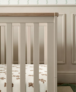 Mamas & Papas Furniture Sets Wedmore 2 Piece Cotbed Set With Dresser Changer - Cashmere/Oak