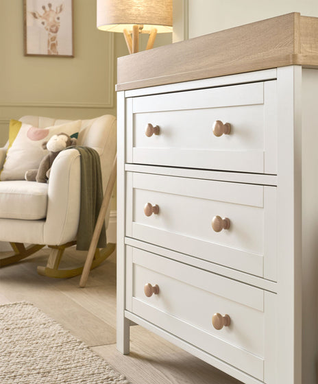 Wedmore Dresser Changer - White/Oak