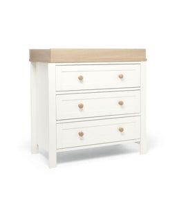Mamas & Papas Furniture Sets Wedmore 2 Piece Cotbed Set with Dresser Changer - White/Oak