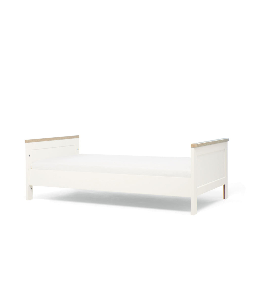 Mamas &amp; Papas Furniture Sets Wedmore 2 Piece Cotbed Set with Dresser Changer - White/Oak