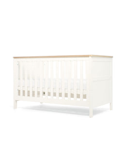 Mamas & Papas Furniture Sets Wedmore 2 Piece Cotbed Set with Dresser Changer - White/Oak