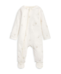 Mamas & Papas Gift Boxes 0-3m Celestial Print All In One & Grey Bunny Comforter Gift Box