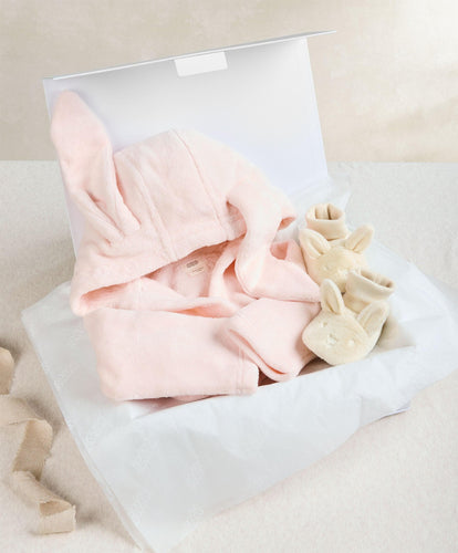 Mamas & Papas Gift Boxes Bedtime Bunny Dressing Gown & Slippers Gift Box