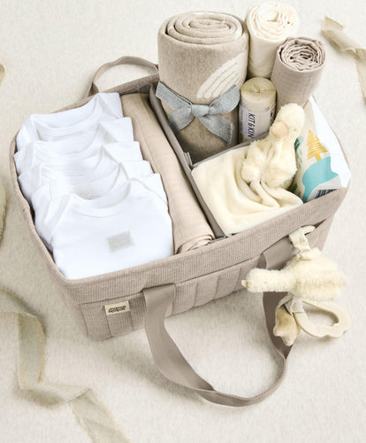 Mamas & Papas Gift Boxes Cashmere Waffle Caddy Bundle