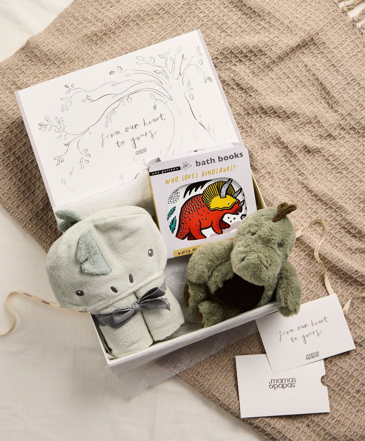 Mamas & Papas Gift Boxes Dinosaur Bathtime Gift Box