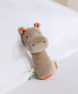 Mamas & Papas Gift Boxes Knitted Blanket & Hippo Gift Box