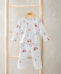 Mamas & Papas Gift Boxes Night Before Christmas Pyjamas & Teddy Bear Gift Box