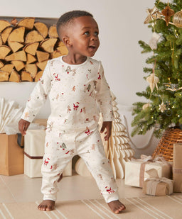 Mamas & Papas Gift Boxes Night Before Christmas Pyjamas & Teddy Bear Gift Box