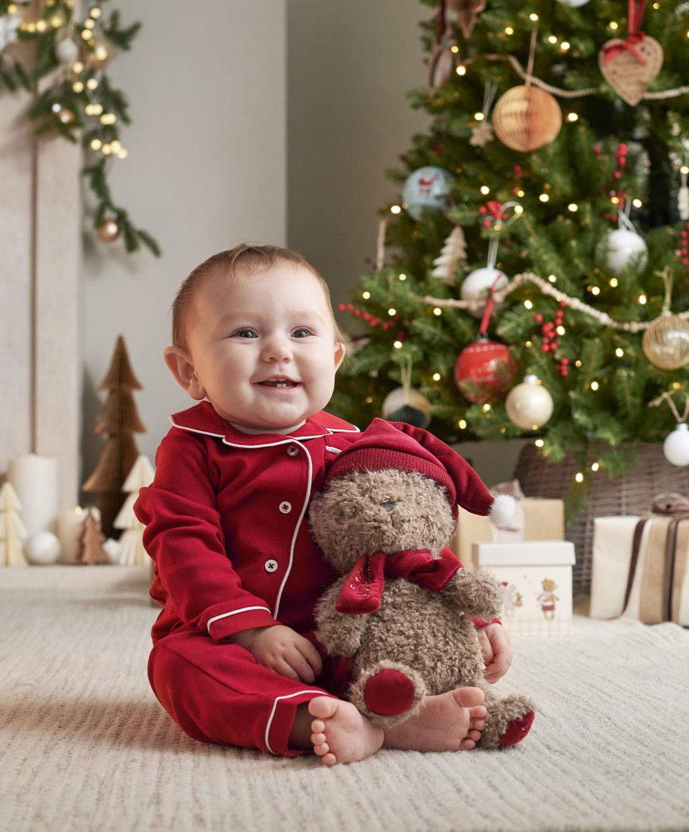 Mamas &amp; Papas Gift Boxes Night Before Christmas Pyjamas &amp; Teddy Bear Gift Box