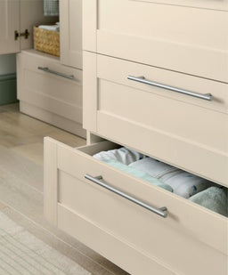 Mamas & Papas Hampden 3 Piece Cotbed Range with Dresser Changer & Wardrobe - Cashmere