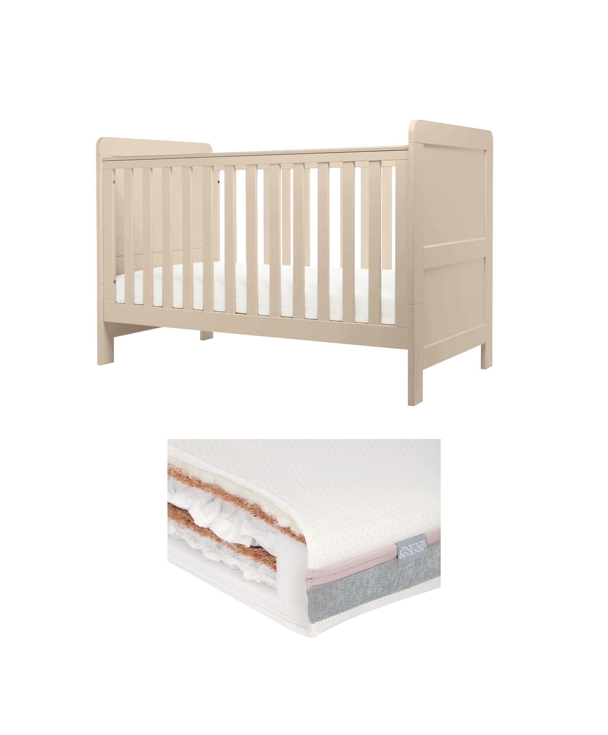 Hampden Cotbed Luxury Hybrid Twin Cotbed Mattress Bundle