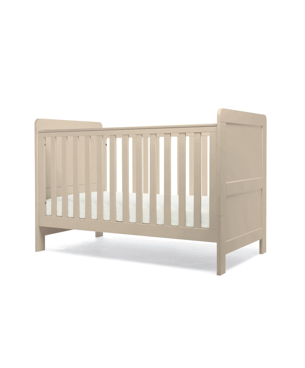 Hampden Nursery Furniture Range &amp; Cotbed Essential Airflow Fibre Mattress - Cashmere
