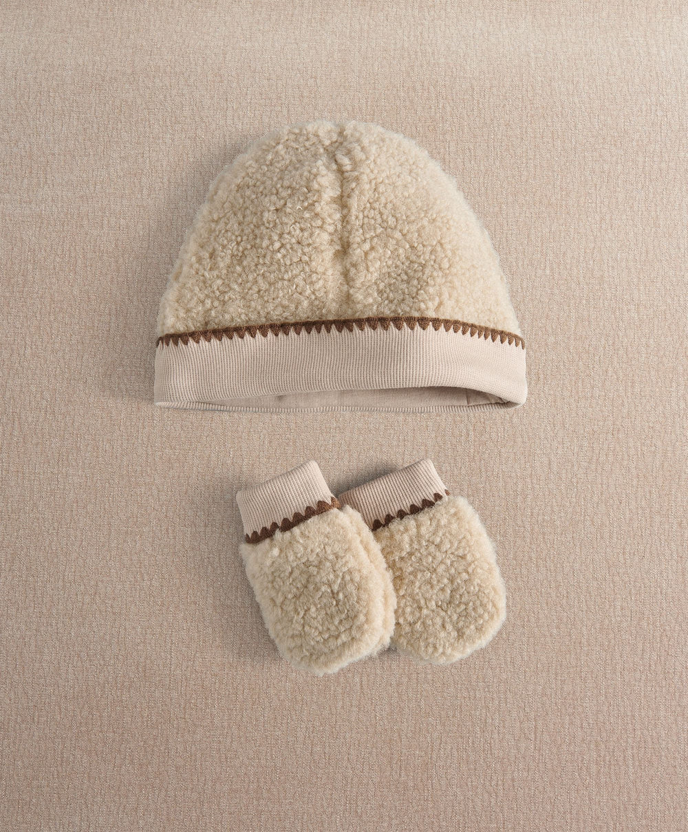 Mamas &amp; Papas Hat &amp; Mitts Borg Hat &amp; Mitts Set