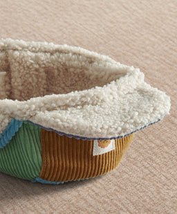 Mamas & Papas Hats & Booties Patchwork Corduroy Trapper Hat