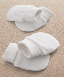 Mamas & Papas Hats & Mitts Blank Scratch Mitts (Pack of 2)