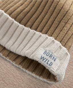 Mamas & Papas Hats & Mitts Born Wild Knitted Beanie