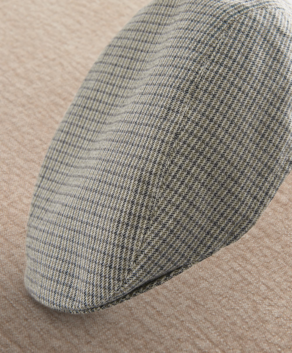 Mamas &amp; Papas Hats &amp; Mitts Houndstooth Flat Cap