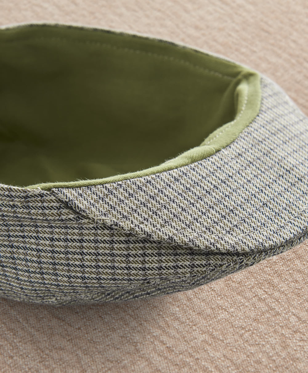 Mamas &amp; Papas Hats &amp; Mitts Houndstooth Flat Cap