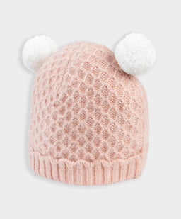 Mamas & Papas Hats & Mitts Pink Pom Pom Hat