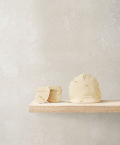 Mamas & Papas Hats & Mitts Premature - 4lbs Duckling Premature Hat & Mittens