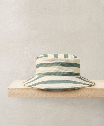 Mamas & Papas Hats & Mitts Stripe Bucket Swim Hat