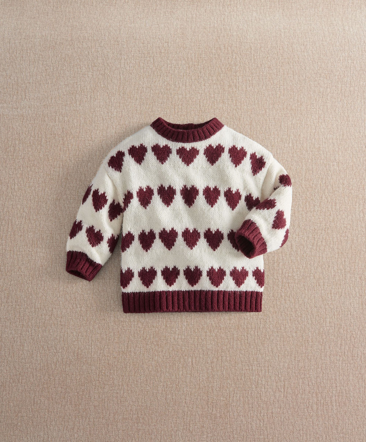 Mamas & Papas Heart Jumper